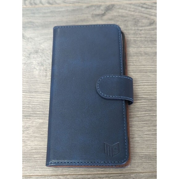 Unbranded Other - Samsung S25 Wallet Case Navy PU Leather